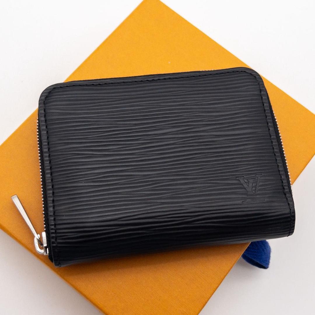 【極美品】ルイヴィトン　ジッピーパース　エピ　小銭入れ　ミニ財布　黒