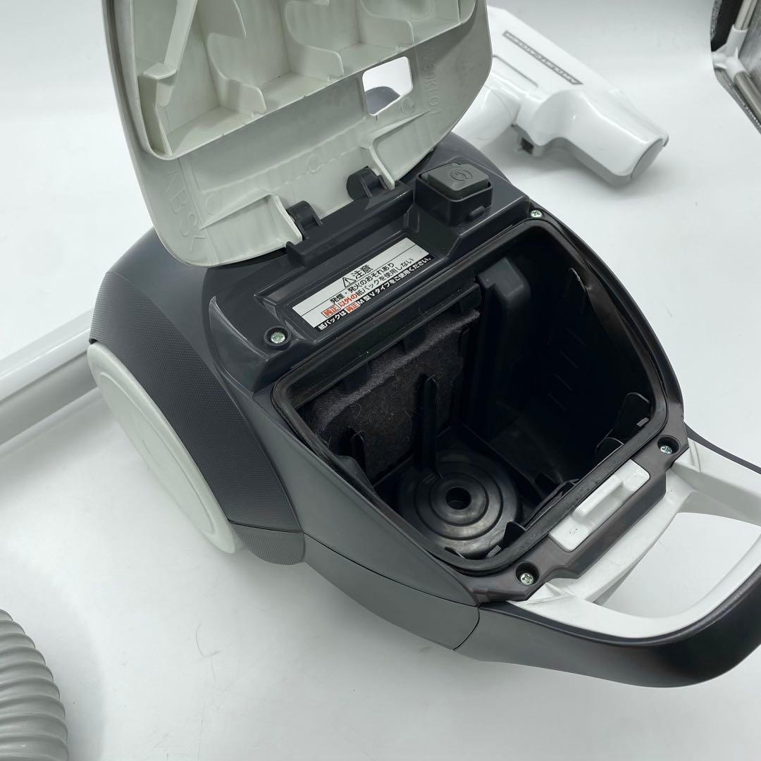 パナソニック Panasonic 紙パック式掃除機 MC-PKL21A-W