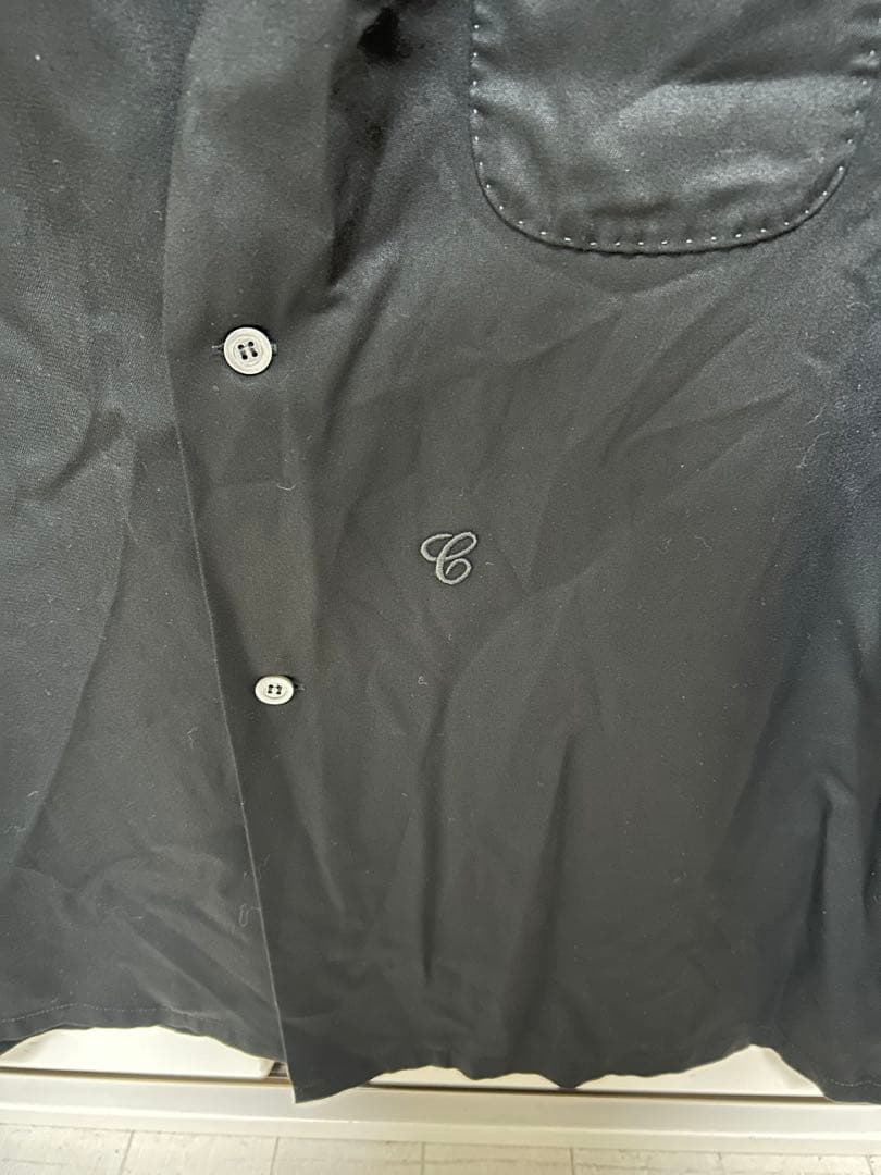 Maison Margiela レーヨン オープンカラー半袖 カットソー48