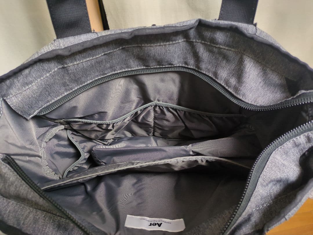 Aer エアー ジム トートバッグ グレー