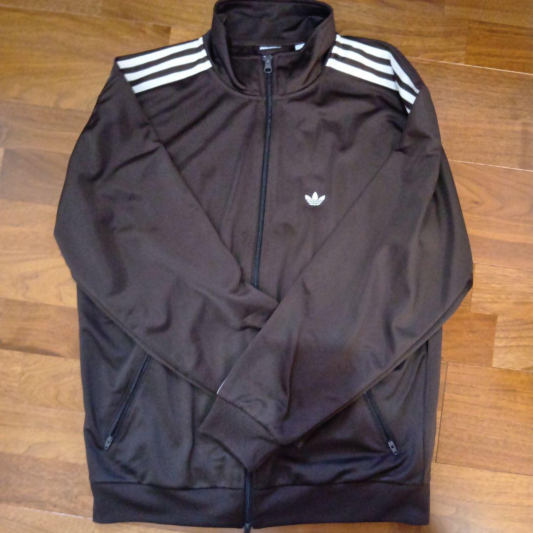 adidas ブラウンジャージ Sサイズ
