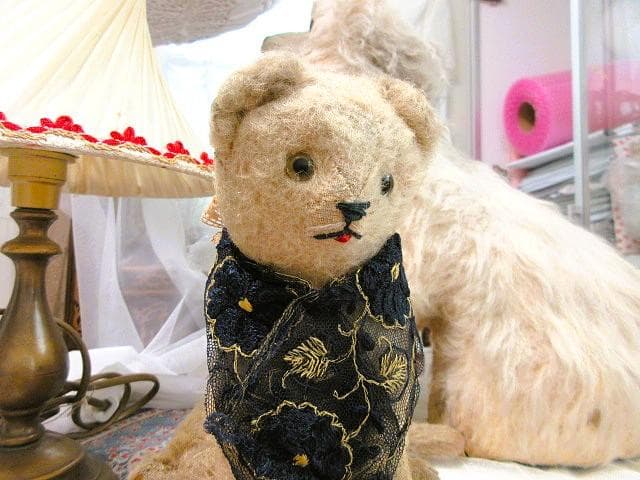 アンティークベア　JPM　猫　フランス　☆ヴィンテージ　テディベア