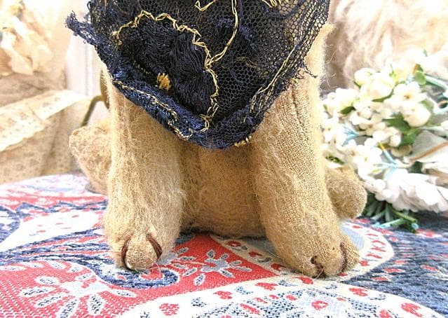 アンティークベア　JPM　猫　フランス　☆ヴィンテージ　テディベア