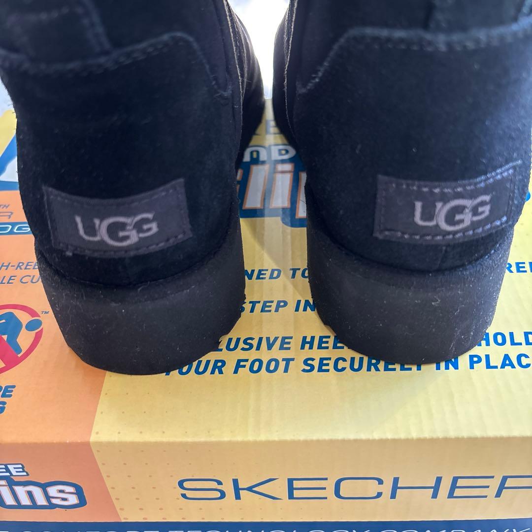 UGG ブラック ムートンブーツ　レディース