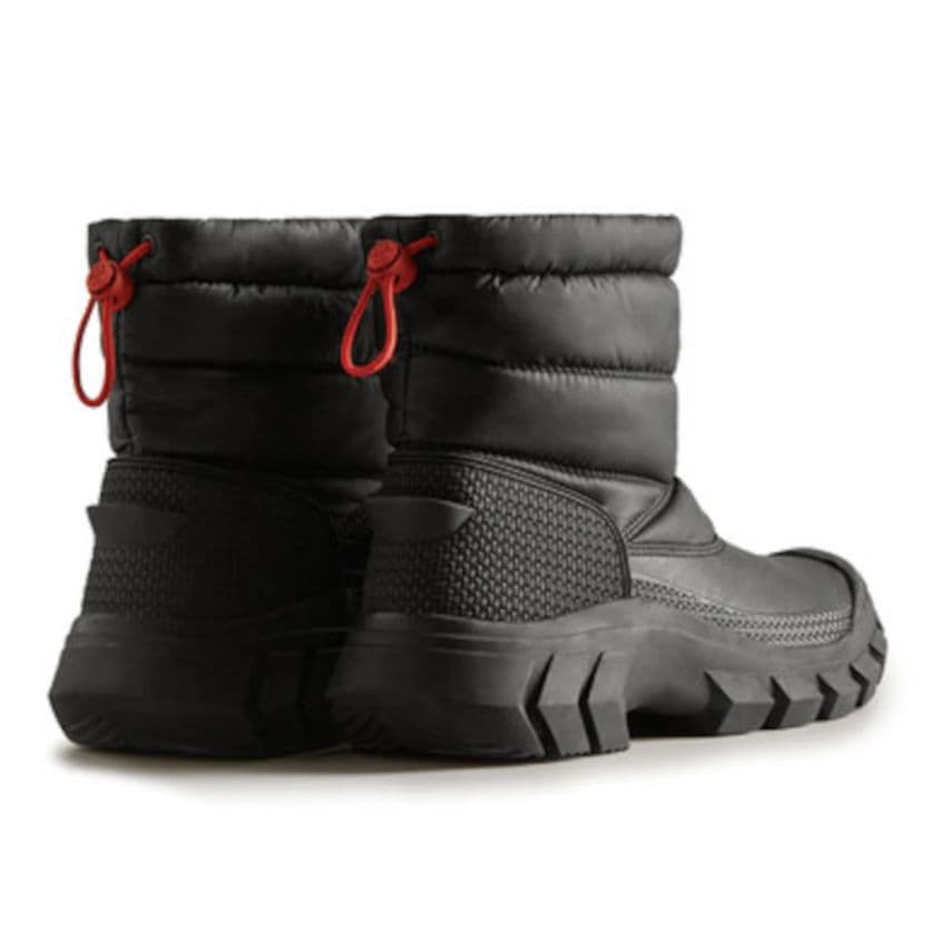 HUNTER　防水 ブラック スノーブーツ INTREPID SHORT　新品