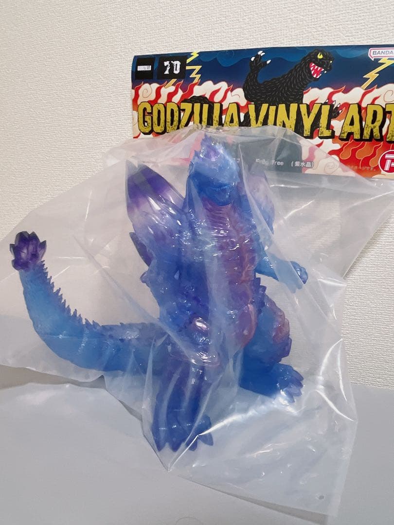 frog tree スペースゴジラ 紫水晶 ソフビ GODZILLA スペゴジ