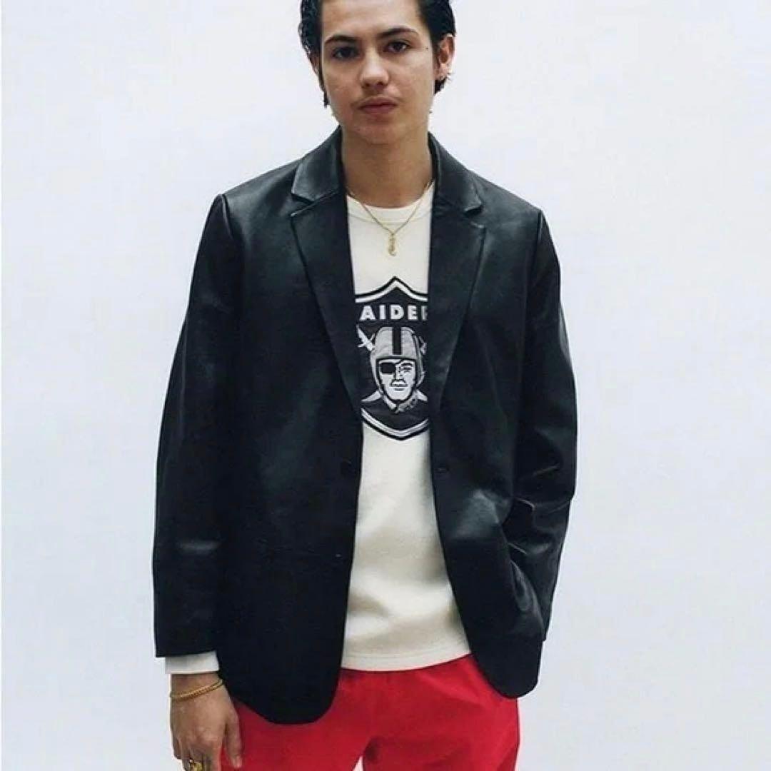 チ*ビ様 Supreme 19SS Leather Blazer