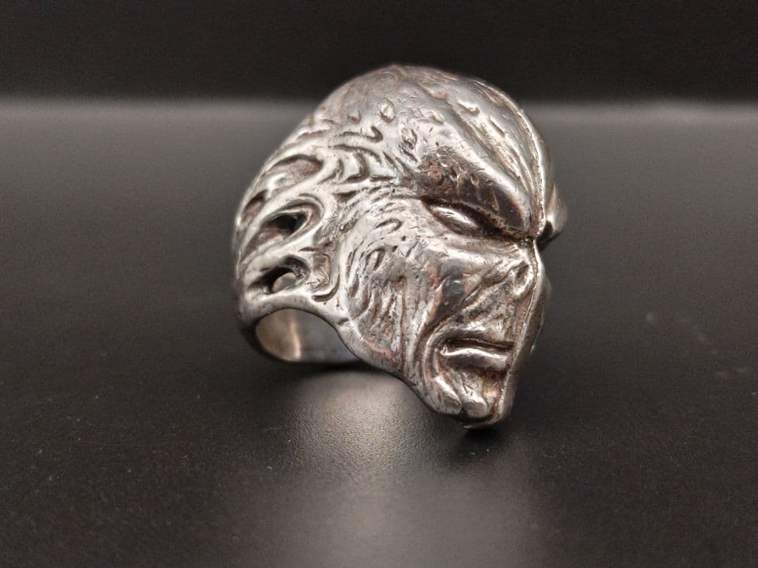 JAP工房◎スポーン◎マスク◎SPAWN◎仮面◎リング指輪◎シルバー925