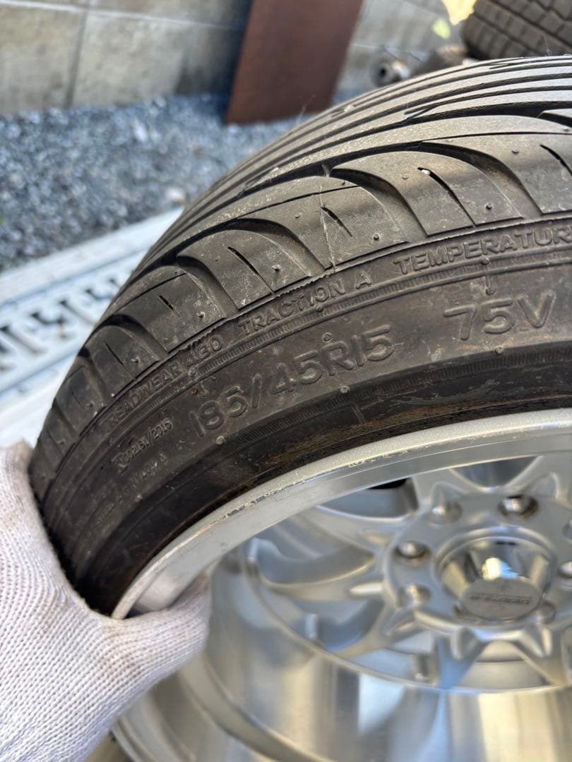 吉平　15インチ9J＋0 超引っ張り