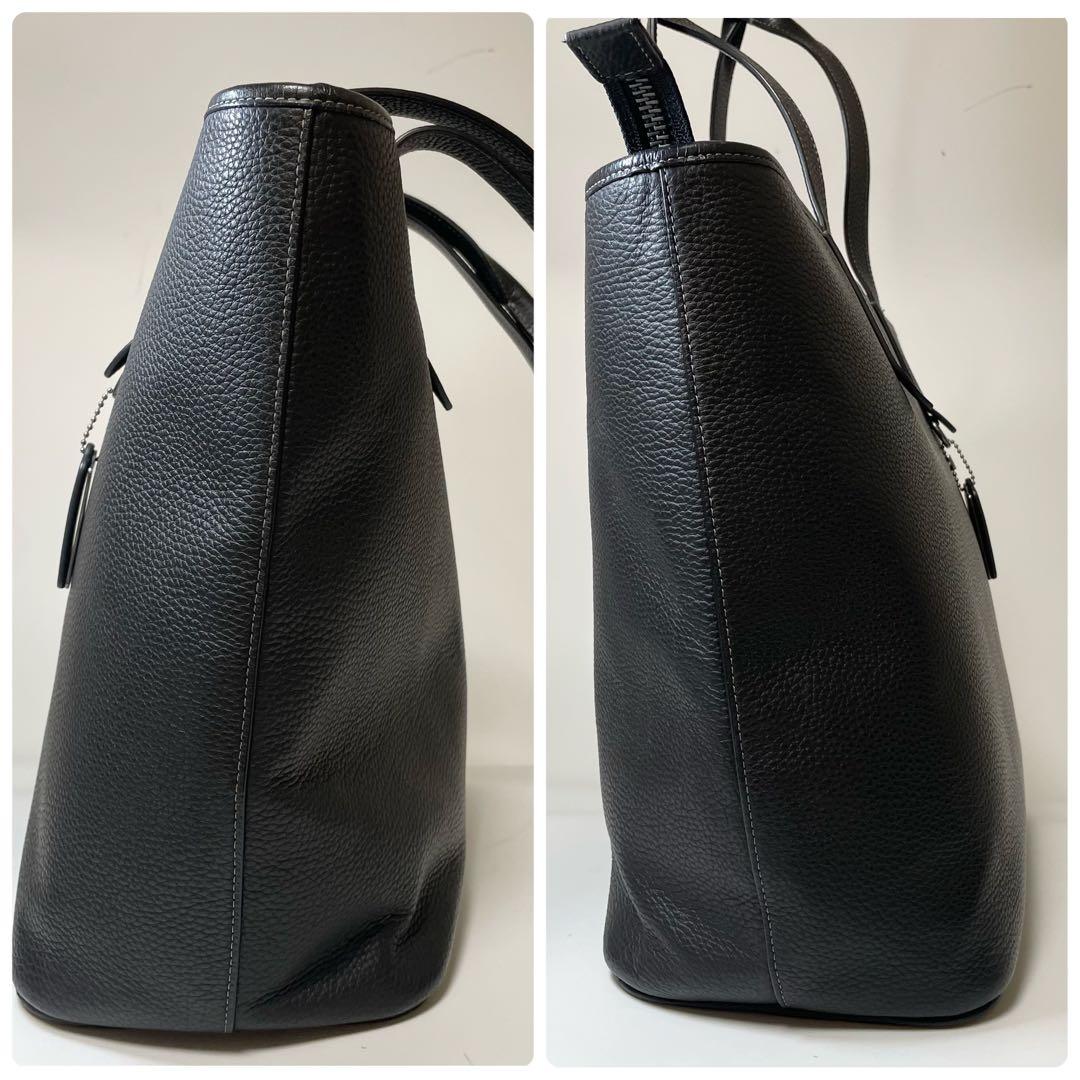 未使用級✨コーチ トートバッグ サリバン A4 PC 大容量 レザー 黒