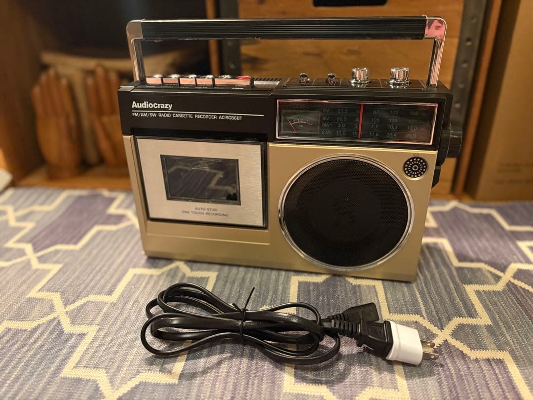 Audio Crazy 80s boombox （モノラル）