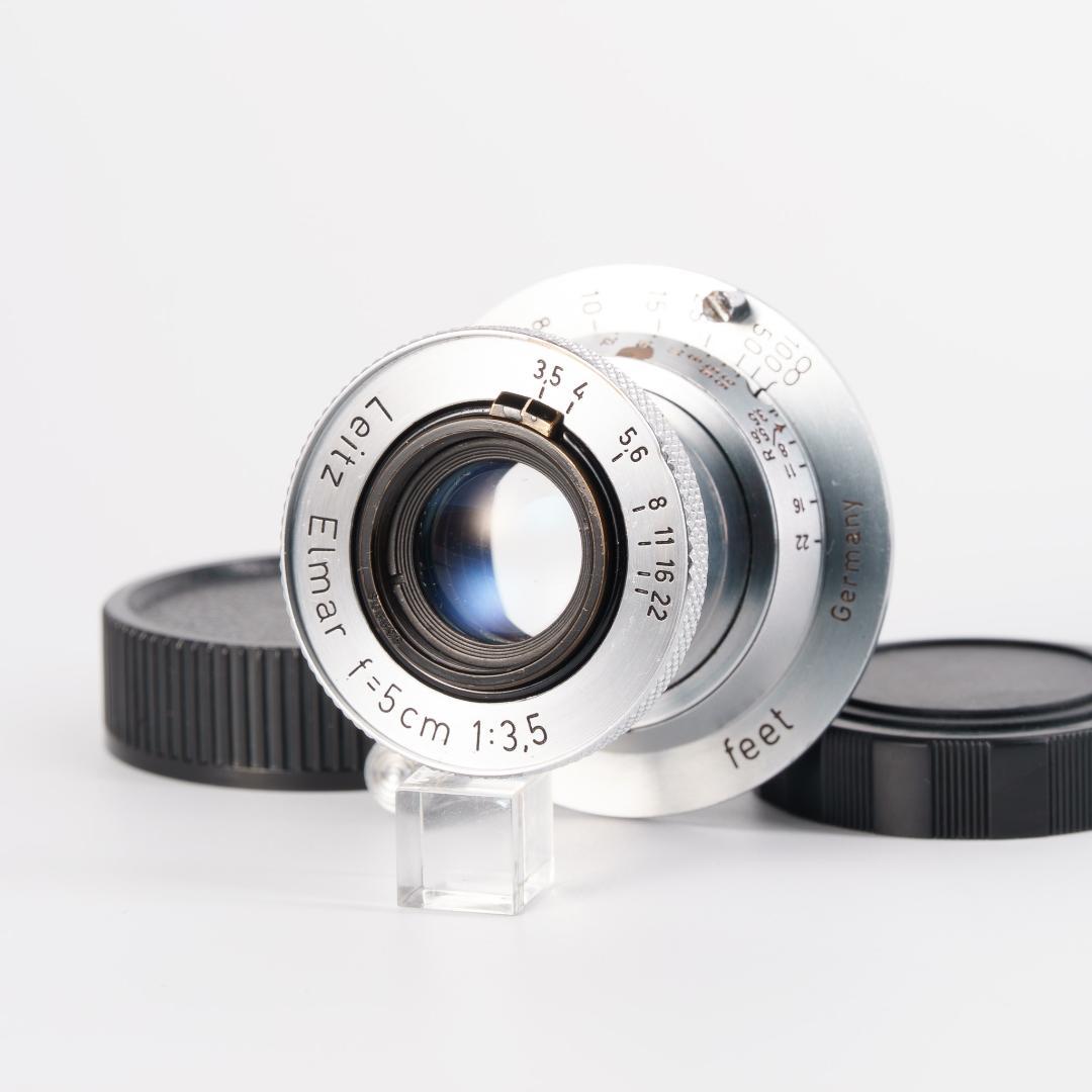 Leica bluecoted Elmar 50mm F3.5 オールドレンズ