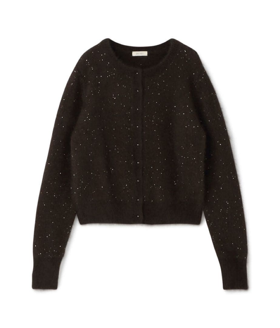 今期25冬新作デプレDESPRESフォックスカシミヤショートカーディガン