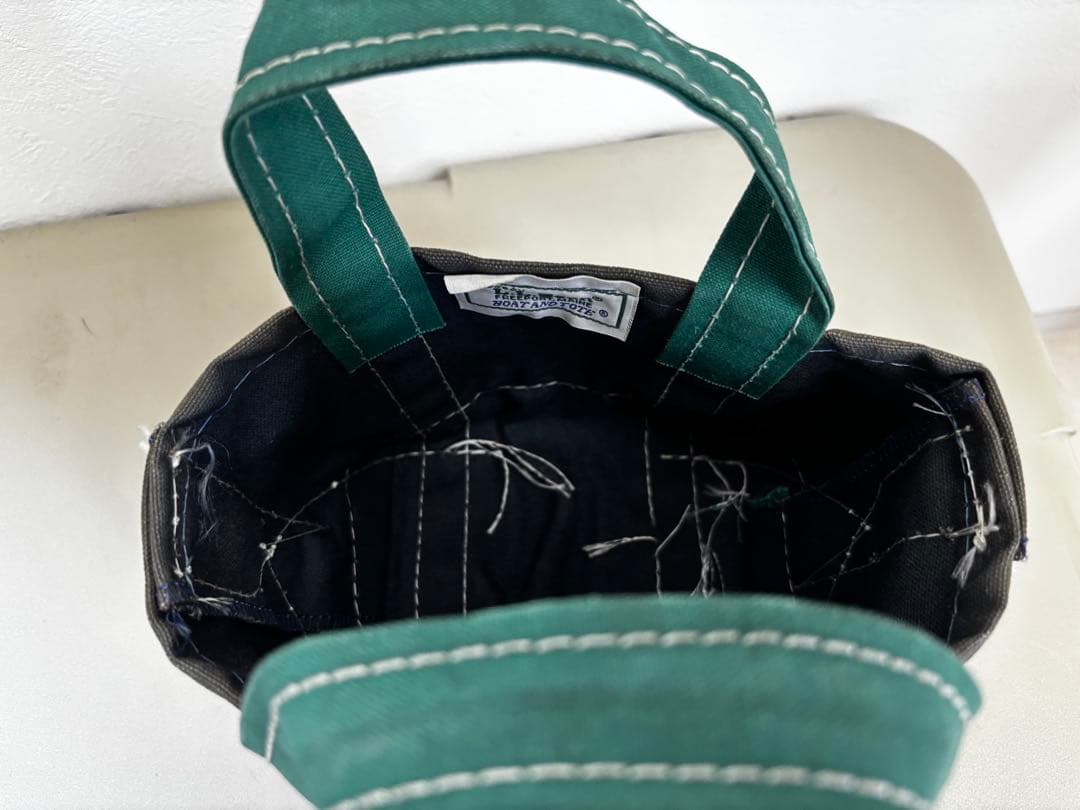 極極極レア　LLBean トート　ミニ　バキバキ　デラックス　80s