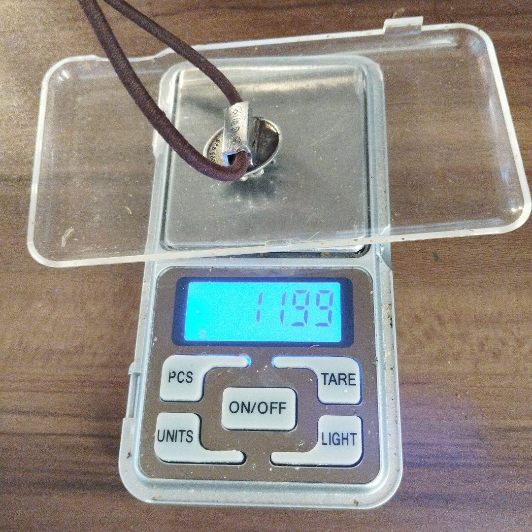 シルバー925素材 純銀 クロム クロスゴム キーパーリング ペーパーチェーン