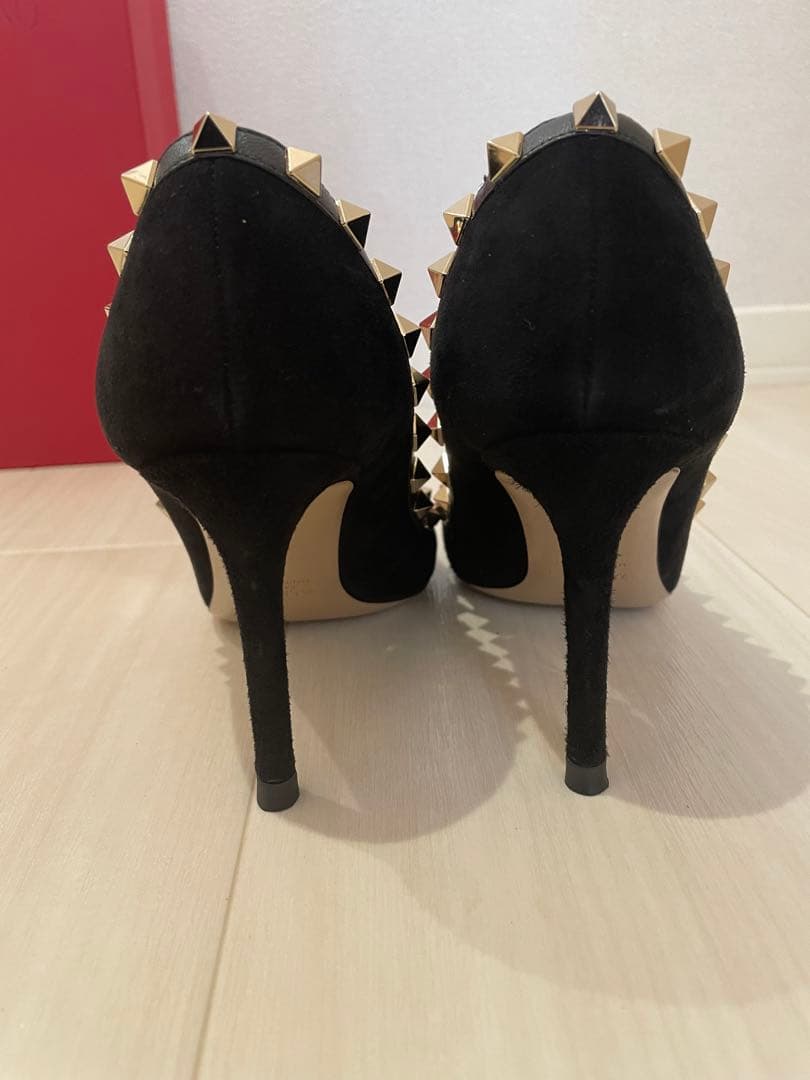 ヴァレンティノ　スタッズ ハイヒール34