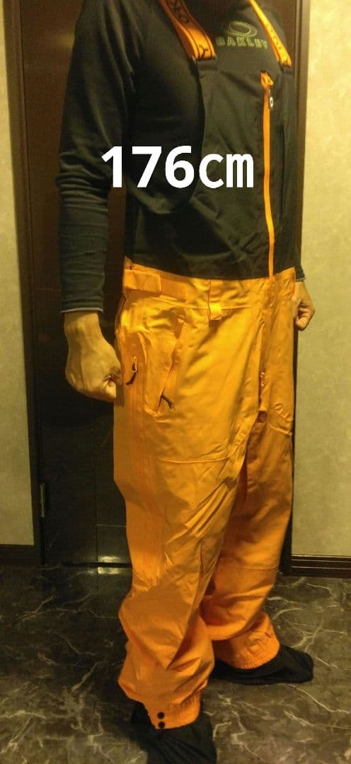 OAKLEY スノーボードウェア XL オレンジ 10K