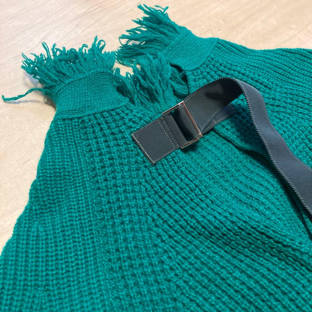 値下げ！sacai フリンジニット　完売品！