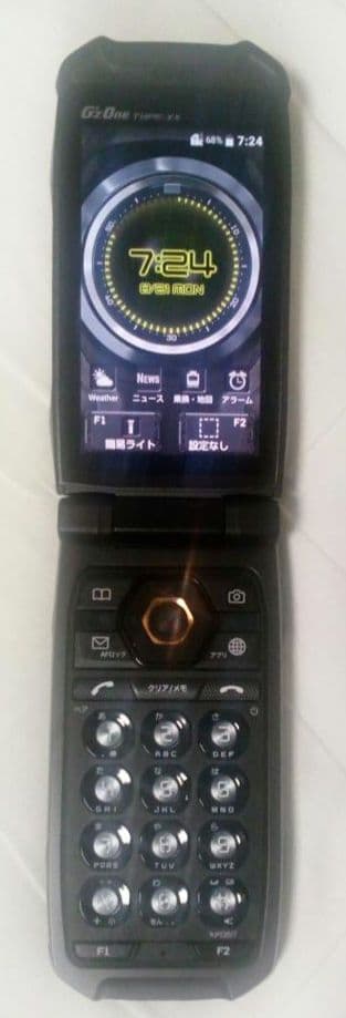 G'zOne TYPE-XX KYY31 ソリッドブラック