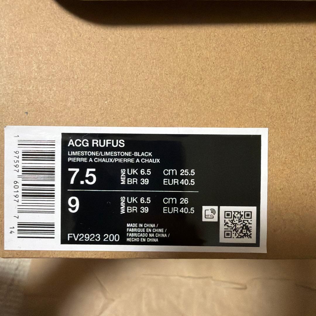 靴 acg RUFUS