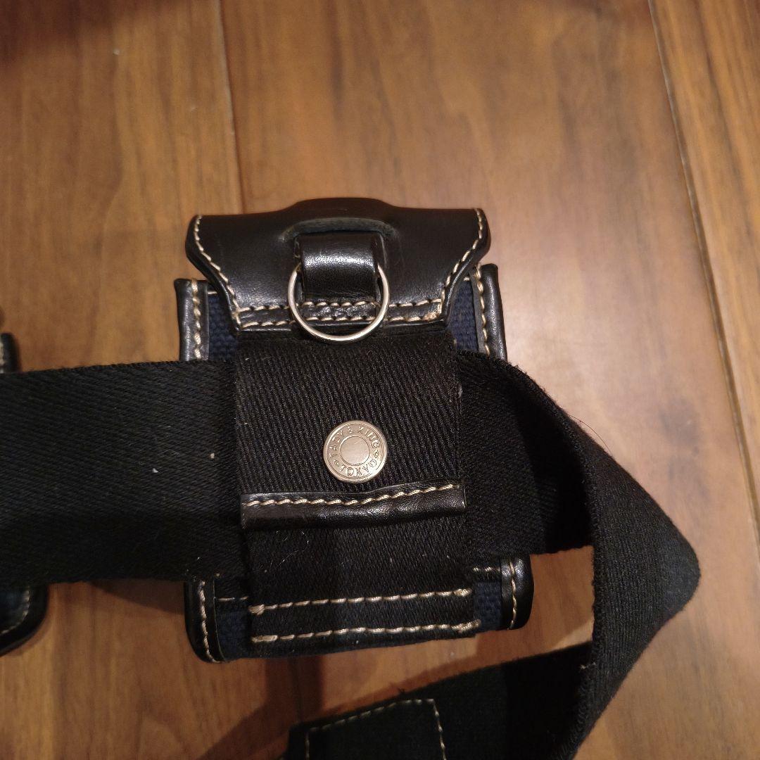 〜11日 TADY&KING ブラック ウエストポーチ　バイカーさん向け