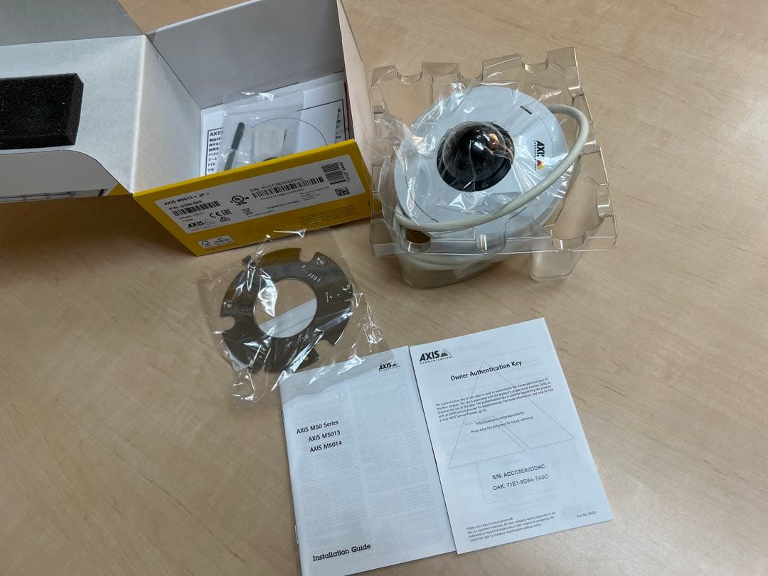 【★値引きセール】アクシス AXIS M5013 PTZ ネットワークカメラ