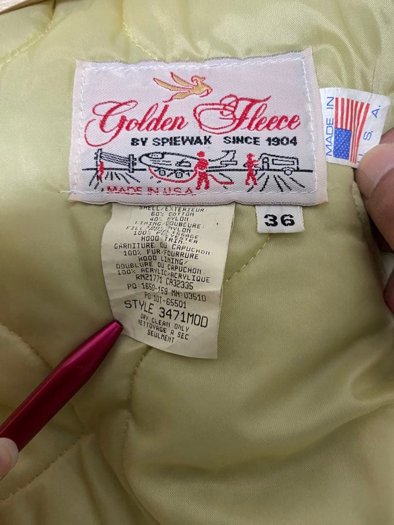 【美品】SPIEWAK スピワックゴールデンフリース size36