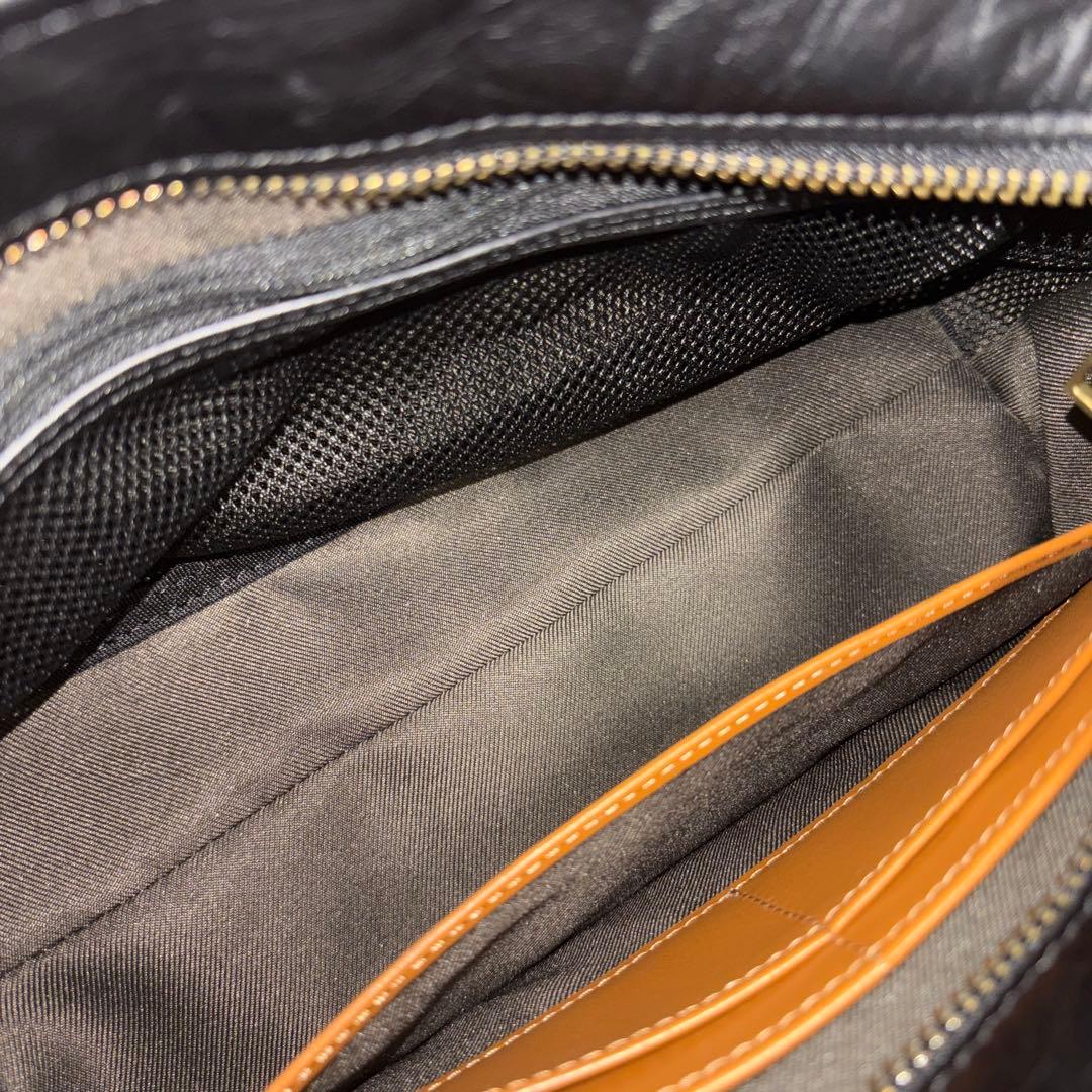 山崎DARGREE ミニトートバッグ メンズ 本革 Sサイズ