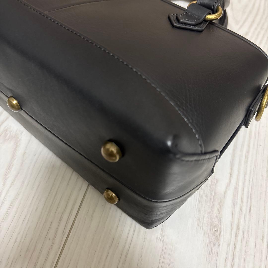 山崎DARGREE ミニトートバッグ メンズ 本革 Sサイズ