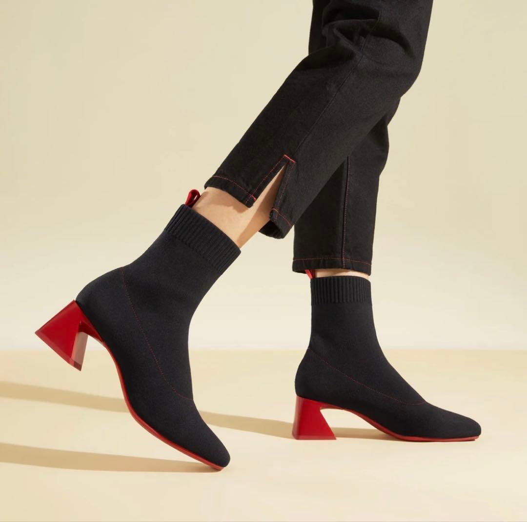 VIVAIA [Regina Pro] スクエアトゥ 撥水加工 ショートブーツ