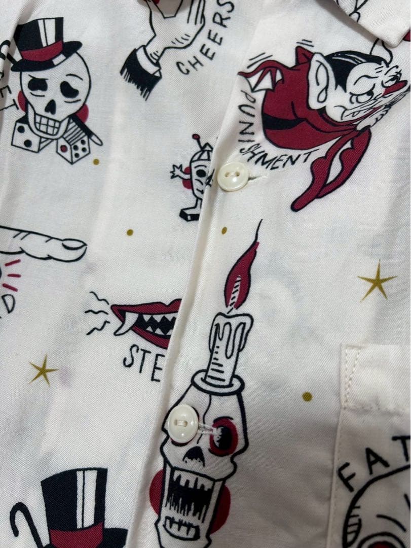 【超希少 初期名作】Weirdo Skull Tattoo Shirtsアメトラ