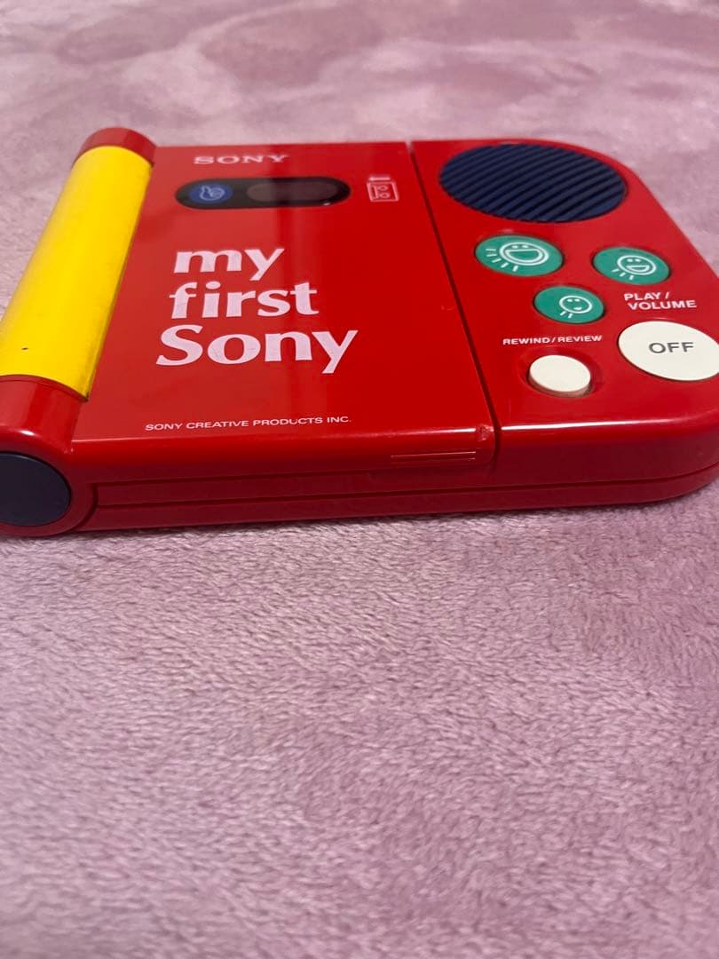 ポータブルプレーヤー my first sony TPM-8000