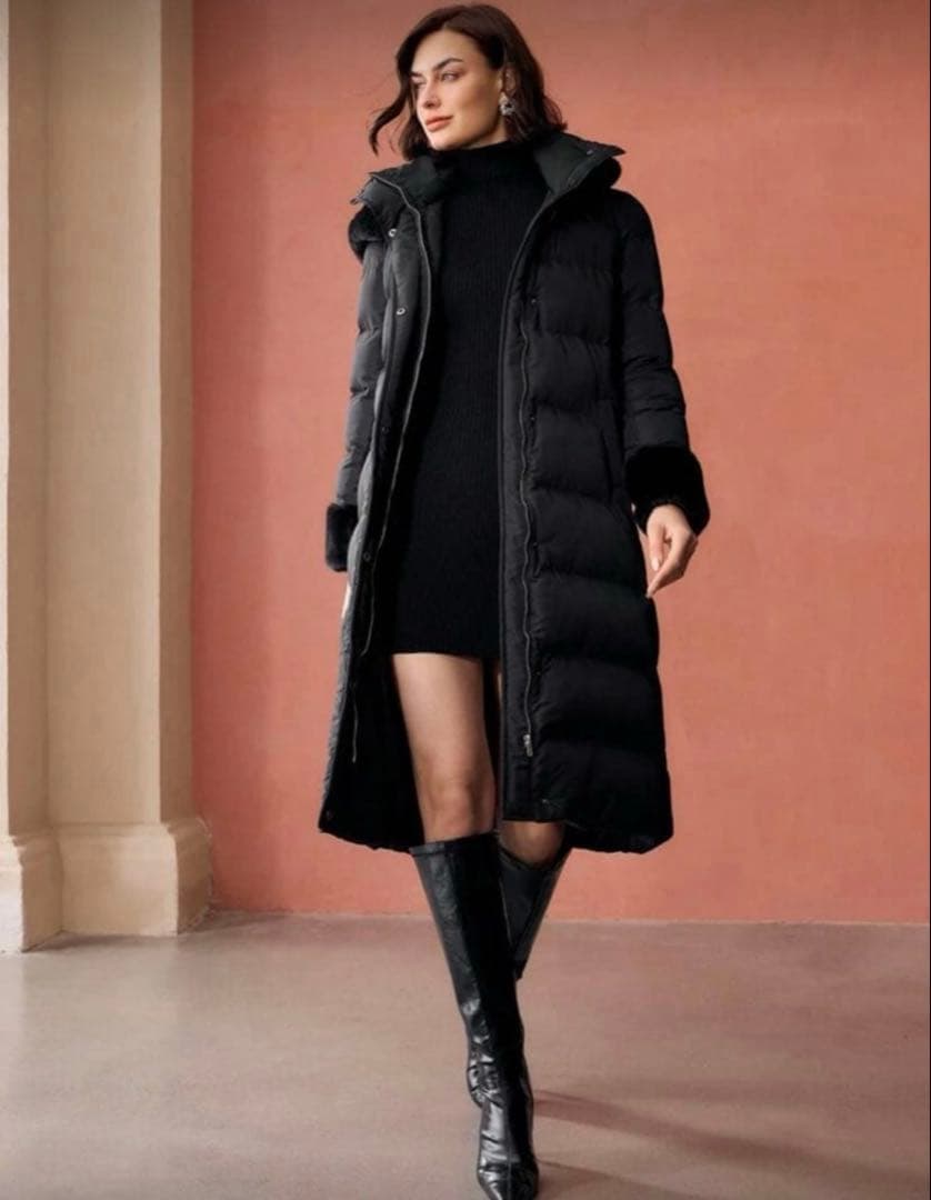 ロングぺディン ファーロングコートM