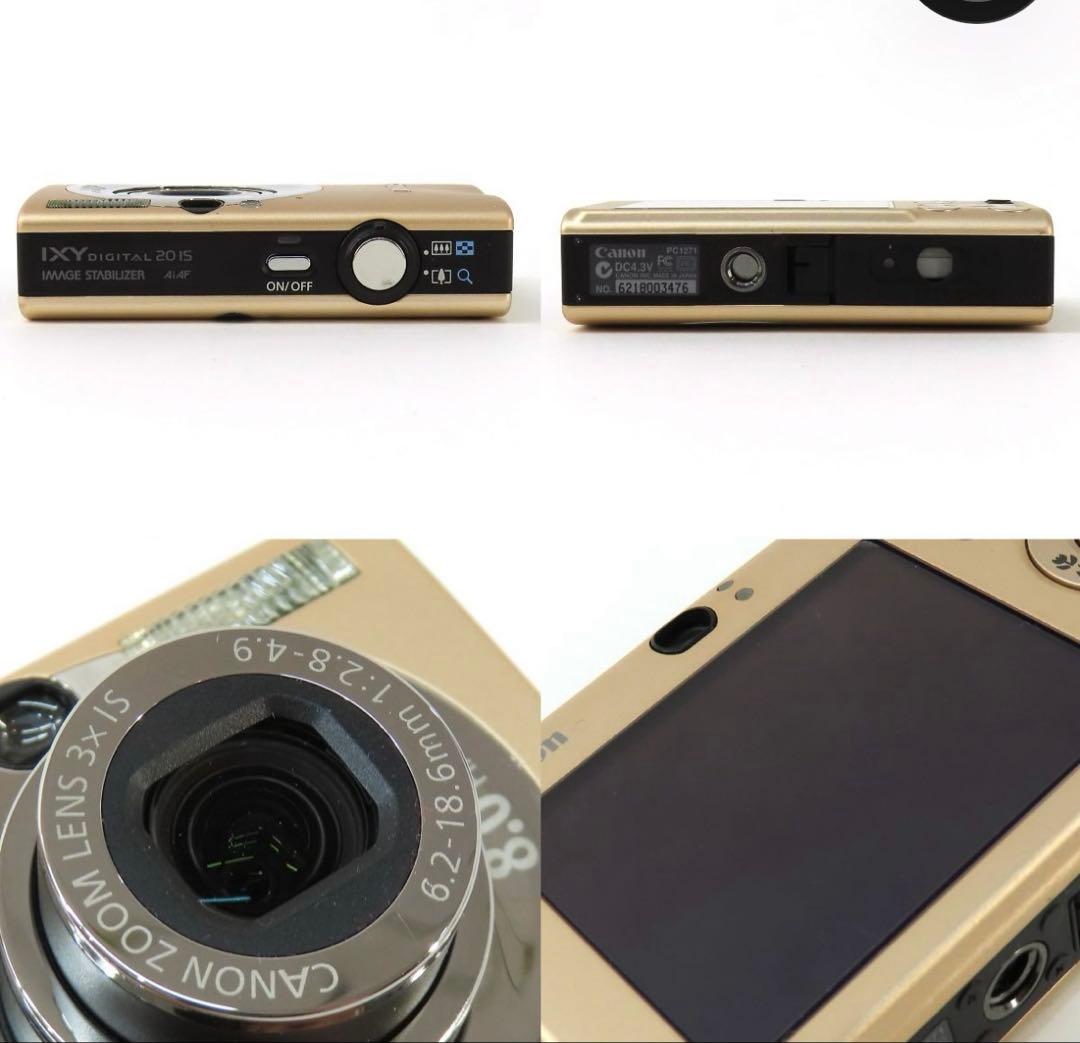 Canon IXY DIGITAL 20 IS 動作確認済み