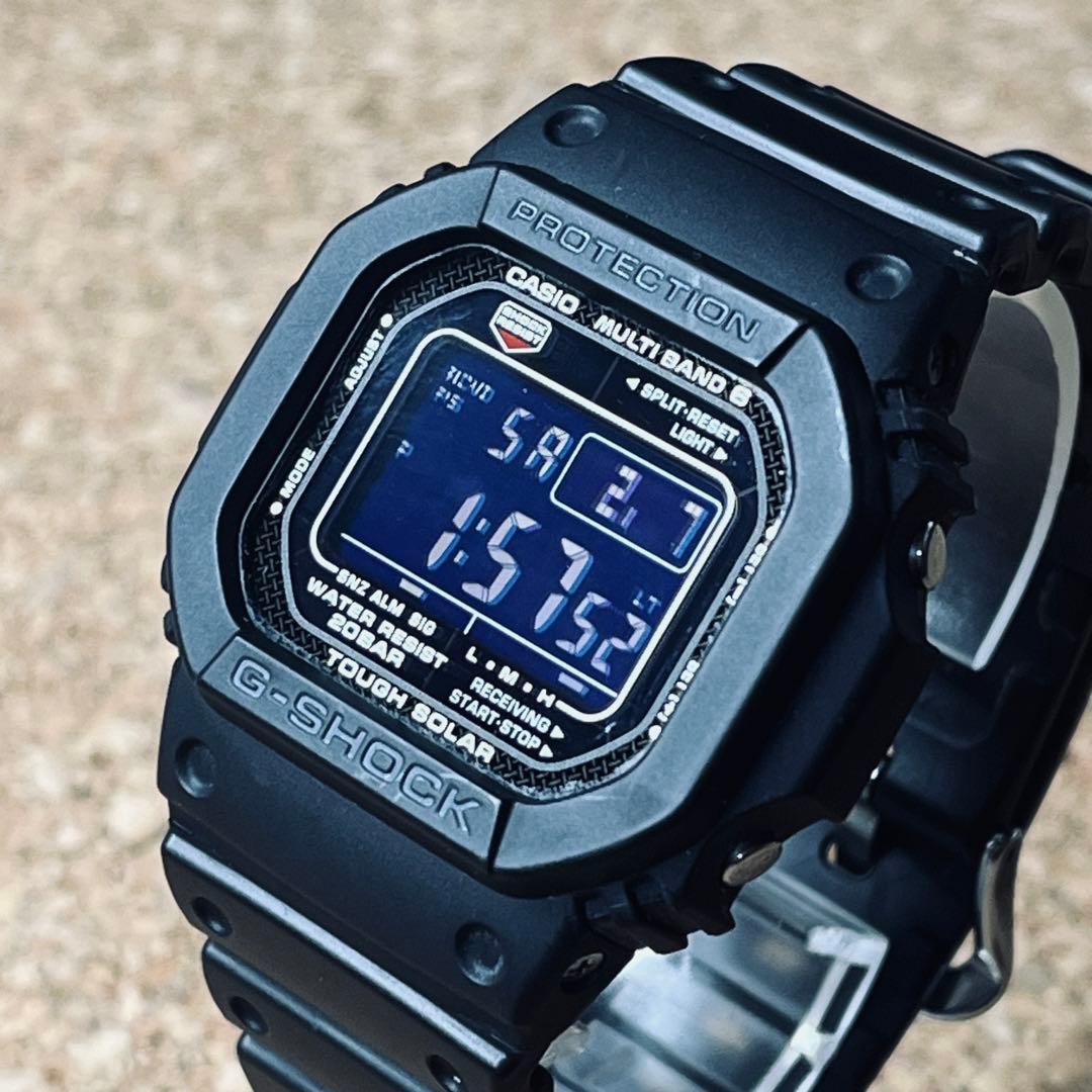 カシオG-SHOCK/GWーM5610Uー1BJF電波ソーラー
