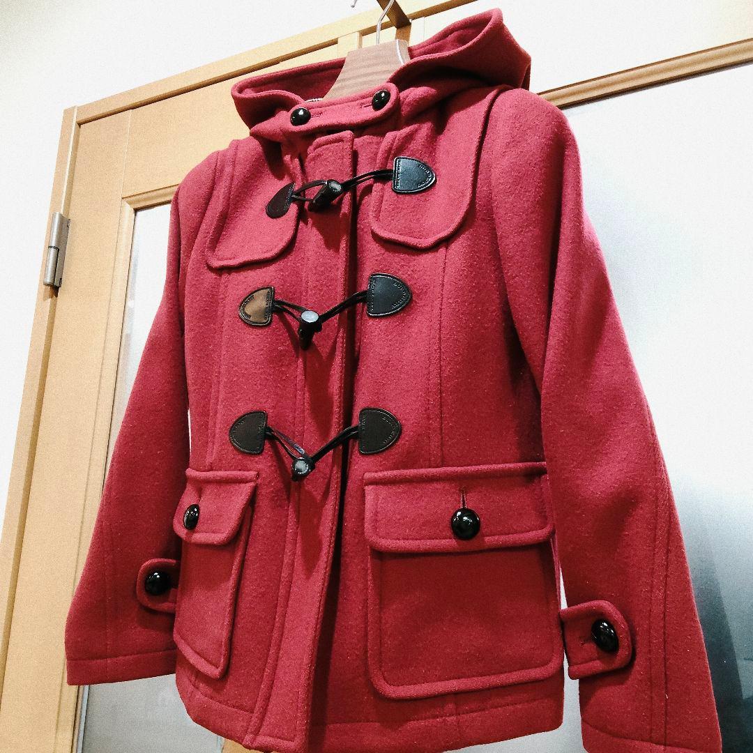 人気 バーバリー ブルーレーベル ダッフルコート ショート丈 ノバチェック