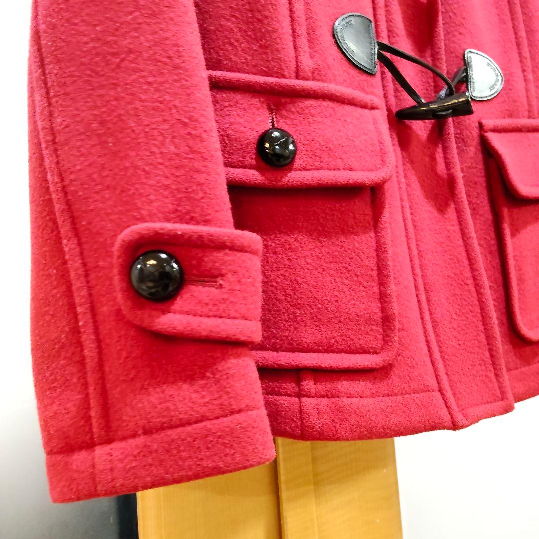 人気 バーバリー ブルーレーベル ダッフルコート ショート丈 ノバチェック