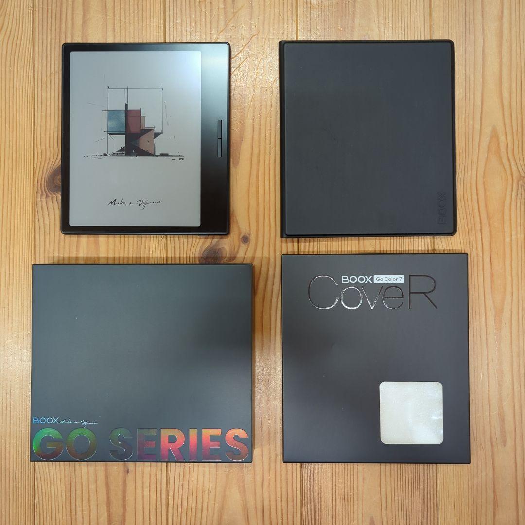 BOOX Go Color7 本体（Gen1）＋純正カバー付
