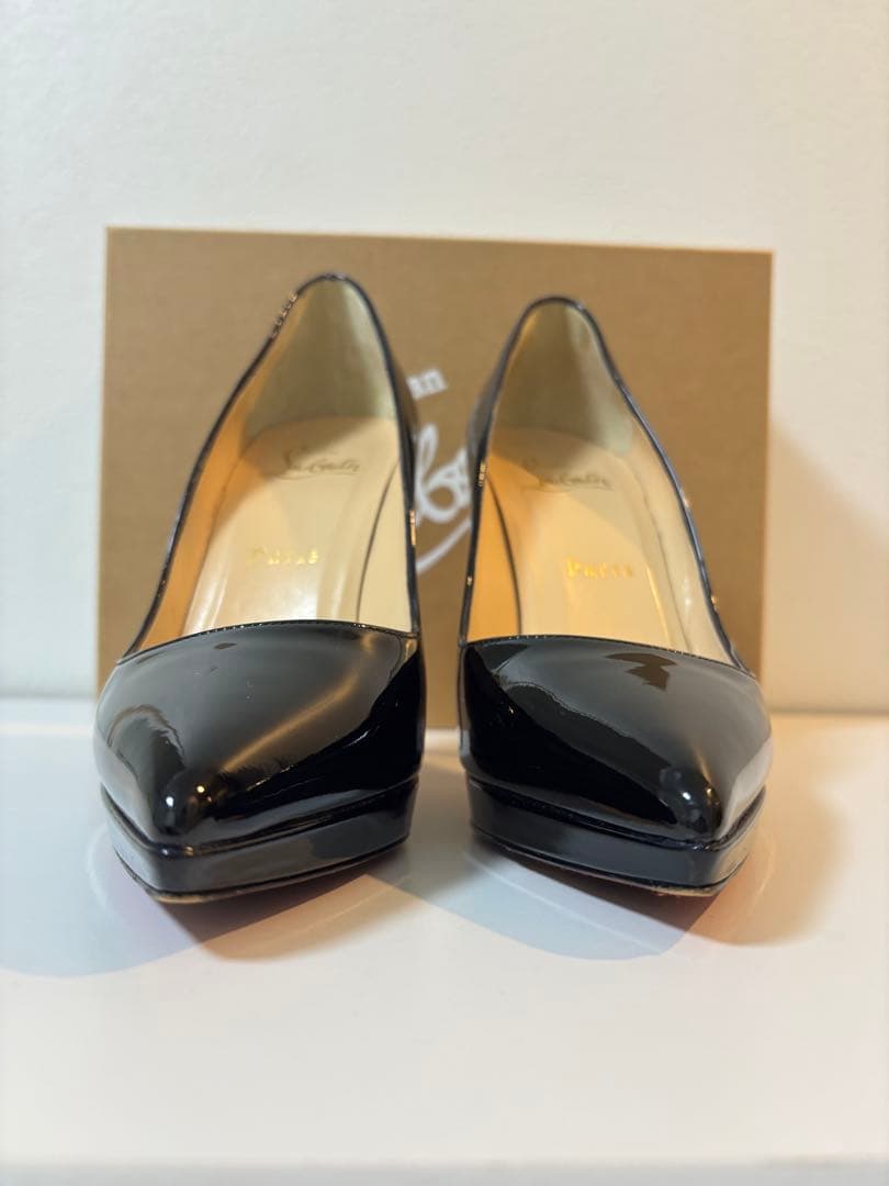 Christian Louboutin ルブタン　ブラックハイヒール　パンプス
