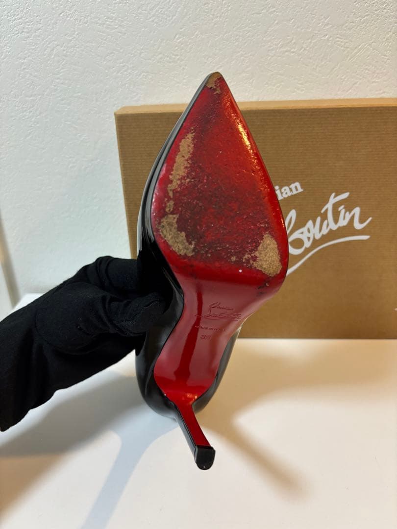 Christian Louboutin ルブタン　ブラックハイヒール　パンプス