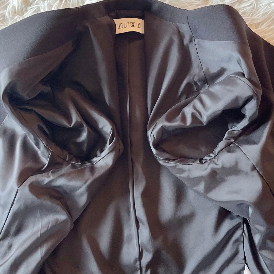 未使用級✨ プラステ プレミアムオックスカラーレスジャケット パンツスーツ 黒