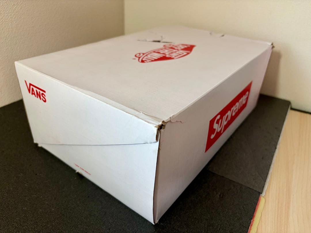 靴 Supreme Vans Nate Lowman Skate Mid 28.0