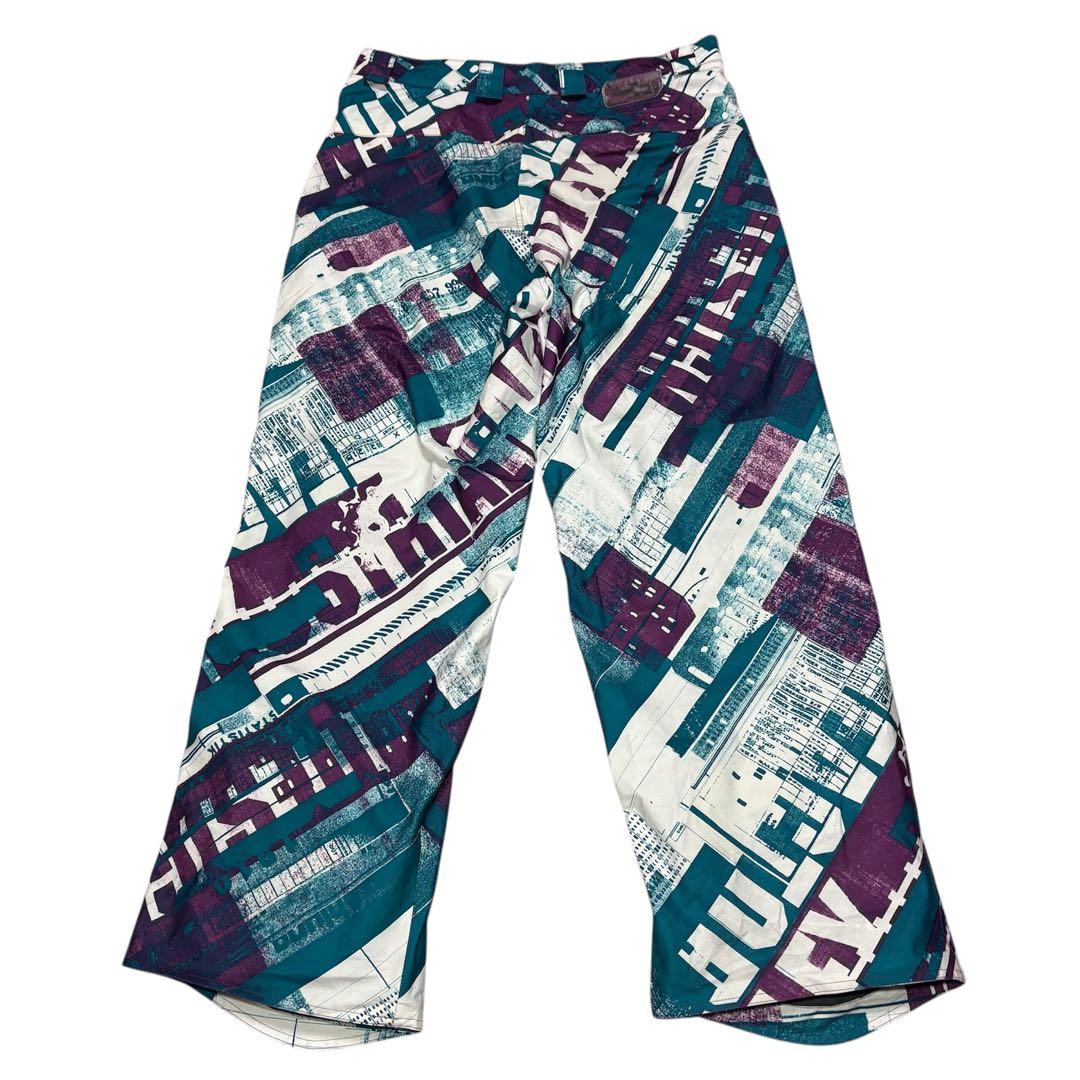 ⭐︎オークリー⭐︎ スキー　スノボ　パンツ　総柄　Lサイズ　LOOSE FIT