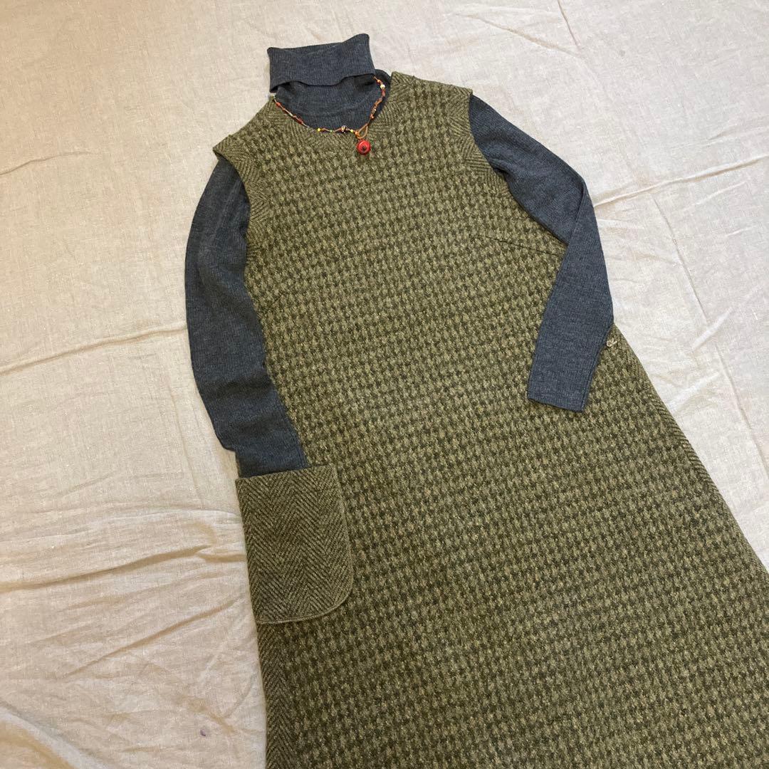 ✨45R ウールワンピースチュニック