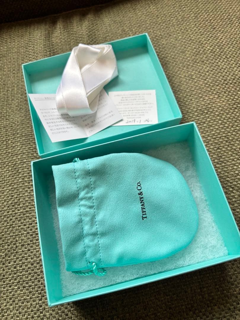 【未使用】ティファニー ベビースプーン 専用ポーチ付き
