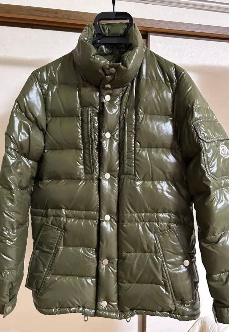 MONCLER オリーブグリーン ダウンジャケット 0サイズ
