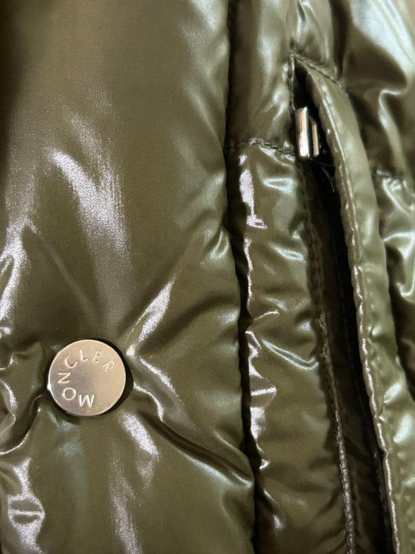 MONCLER オリーブグリーン ダウンジャケット 0サイズ