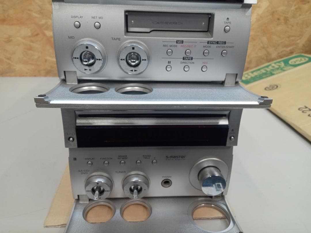 SONY　ソニー　ミニディスクカセットデッキ　MDS-SE9