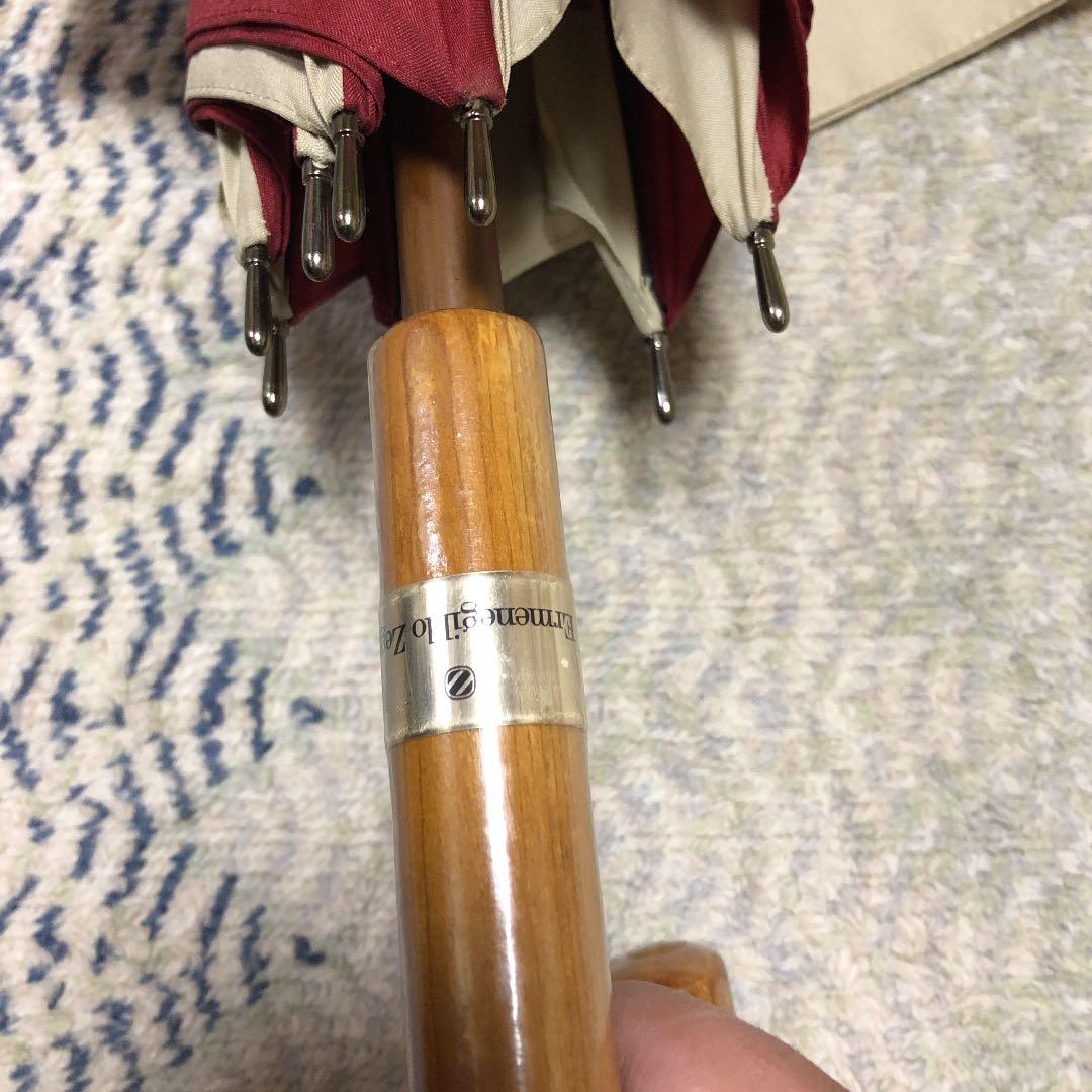 未使用 エルメネジルトゼニア 長傘 非売品