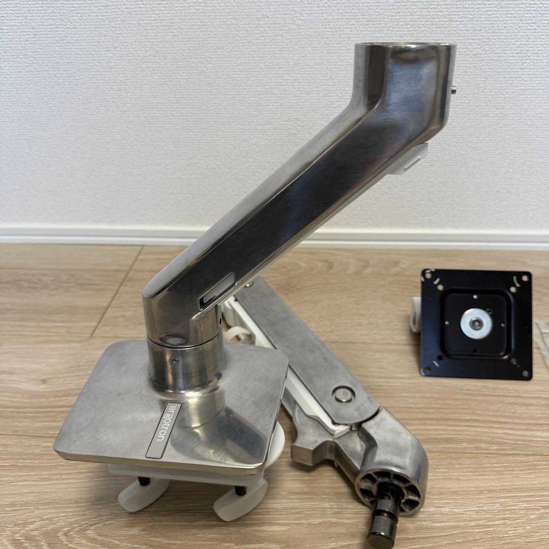 エルゴトロンHX モニターアーム シルバー(アルミ)